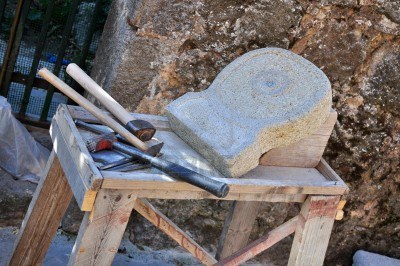 Utensili e macchinari per lavorazione delle pietre 