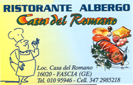 RISTORANTE ALBERGO CASA DEL ROMANO di Varani L.V.
