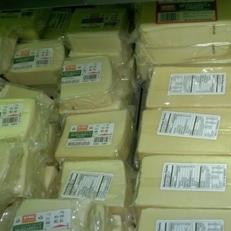 Vendita di latticini e formaggi