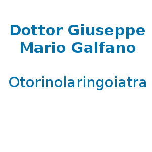 Dottor Giuseppe Mario Galfano