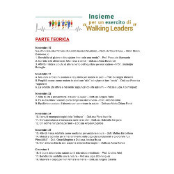 Walking leaders con prof Ligia Dominguez - Palermo