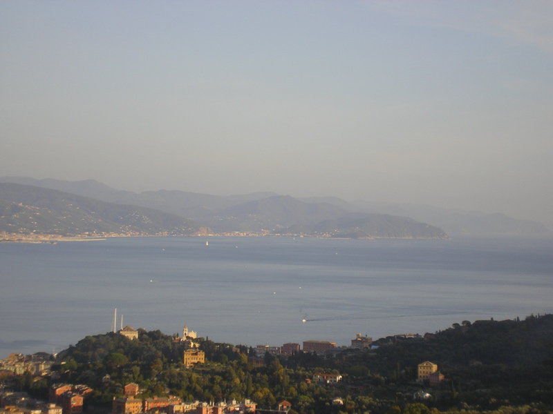 panorama appartamento vista mare S. Margherita Lig.